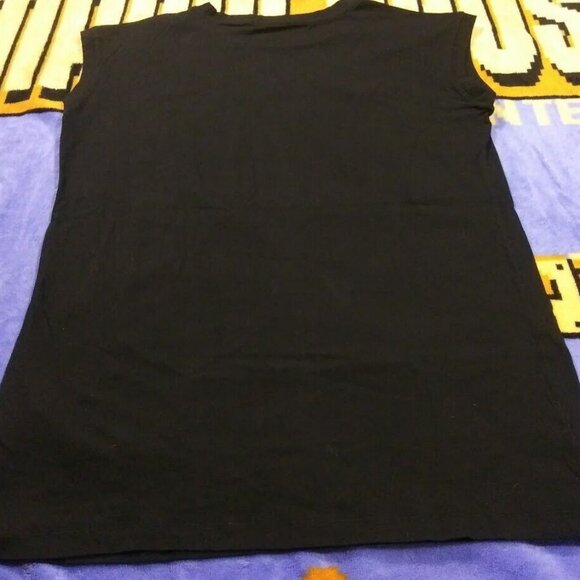 David Bowie Limited Edition #916 GAS JEANS 'Heroes' Women's Sleeveless T-shirt - Picture 9 of 9